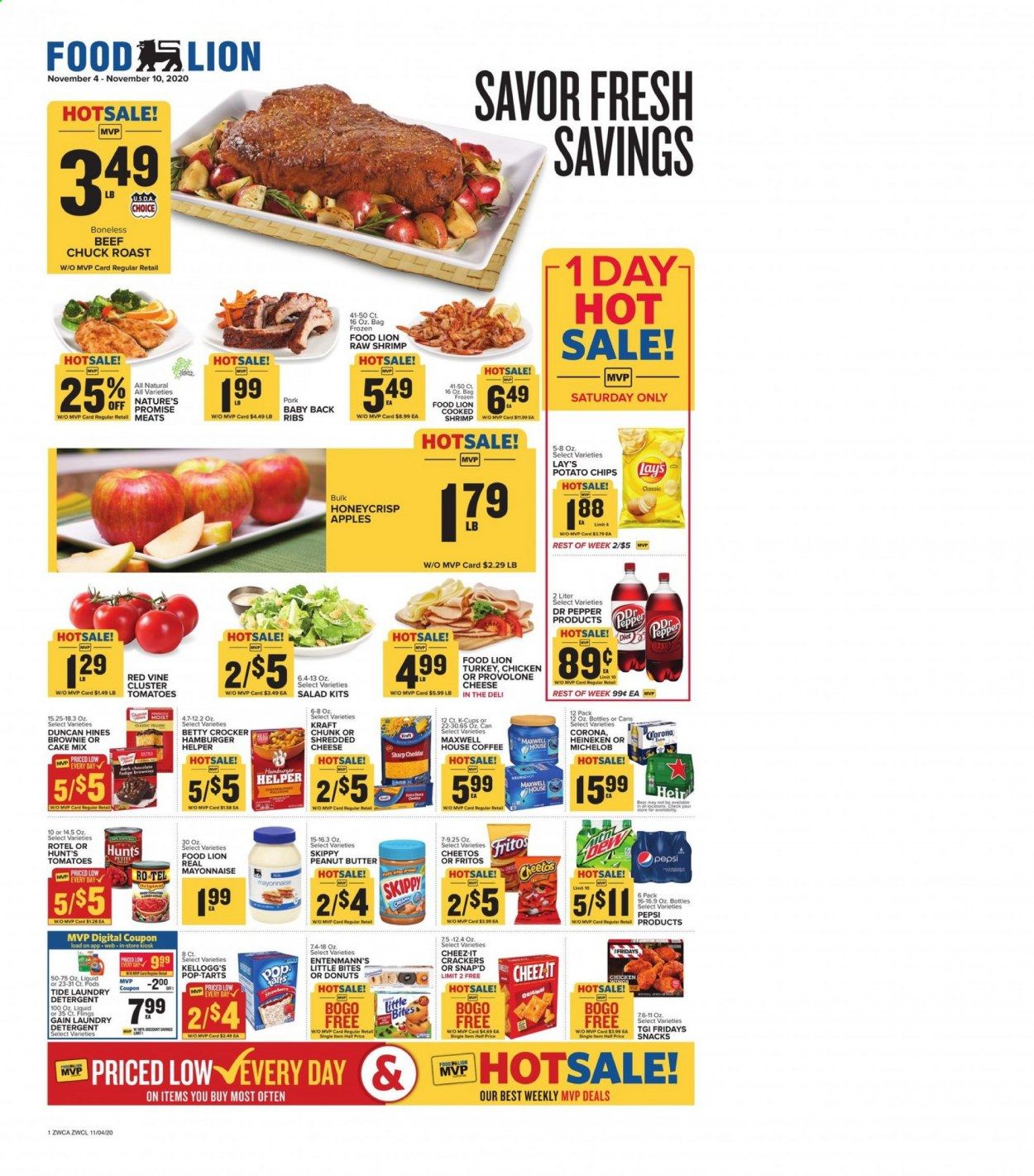 Food Lion (WV) Weekly Ad Flyer November 4 to November 10