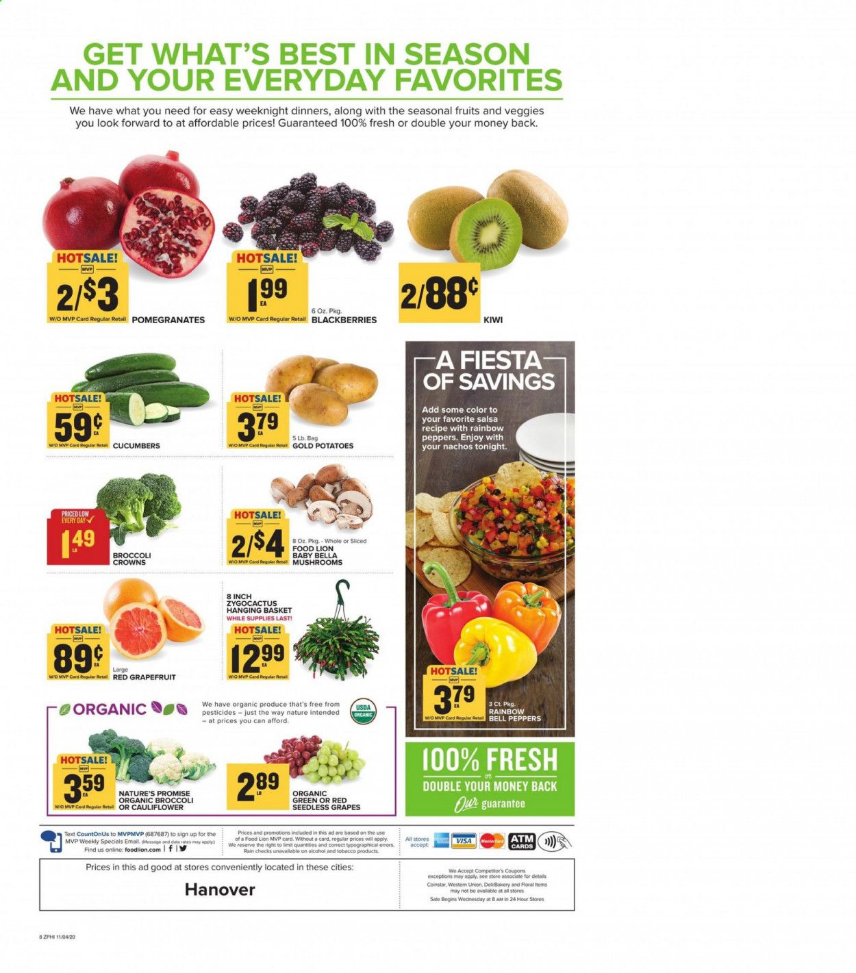 Food Lion (PA) Weekly Ad Flyer November 4 to November 10