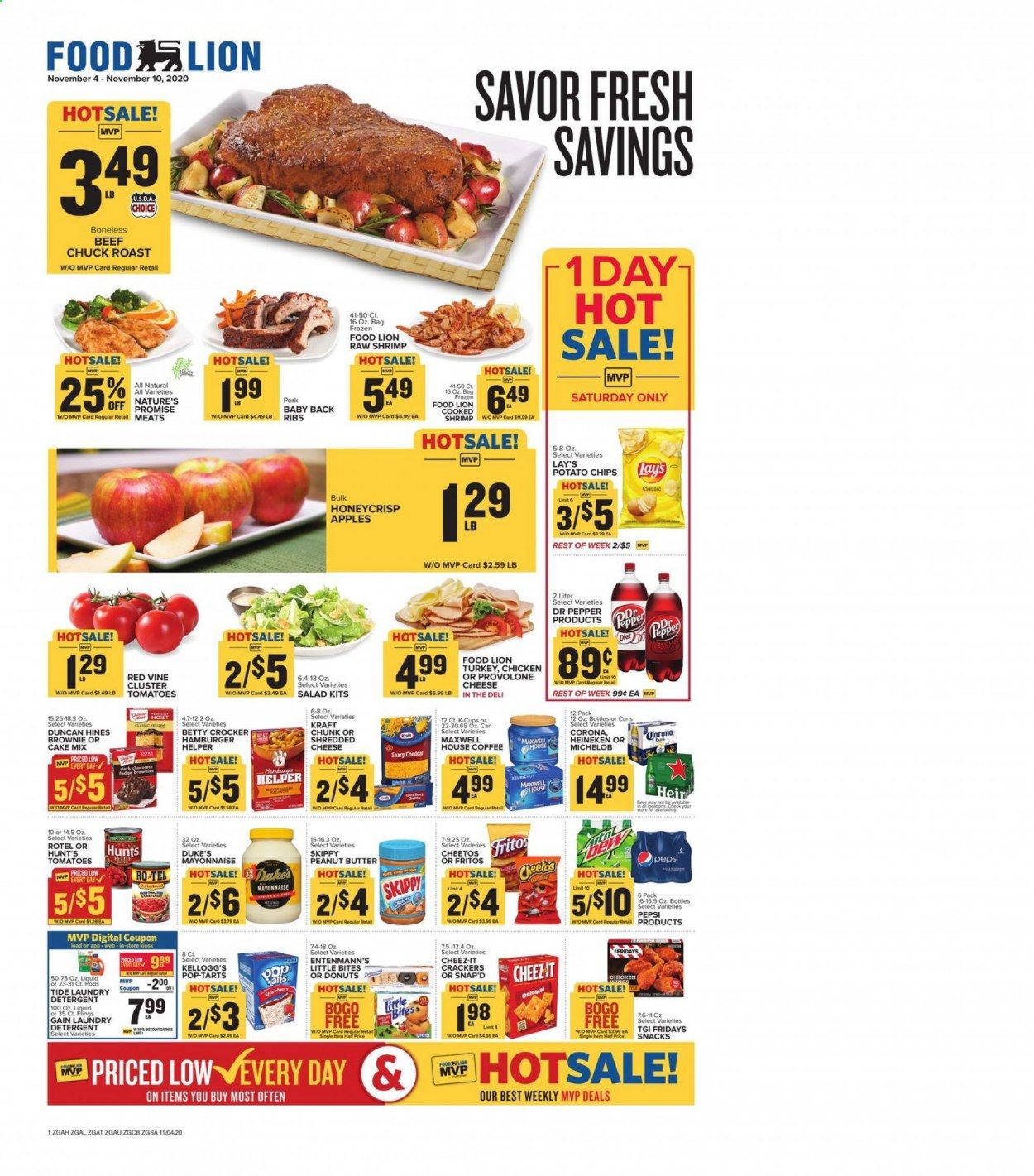 Food Lion (GA) Weekly Ad Flyer November 4 to November 10