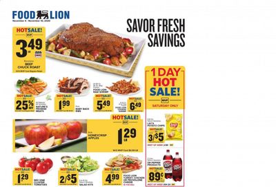 Food Lion (GA) Weekly Ad Flyer November 4 to November 10