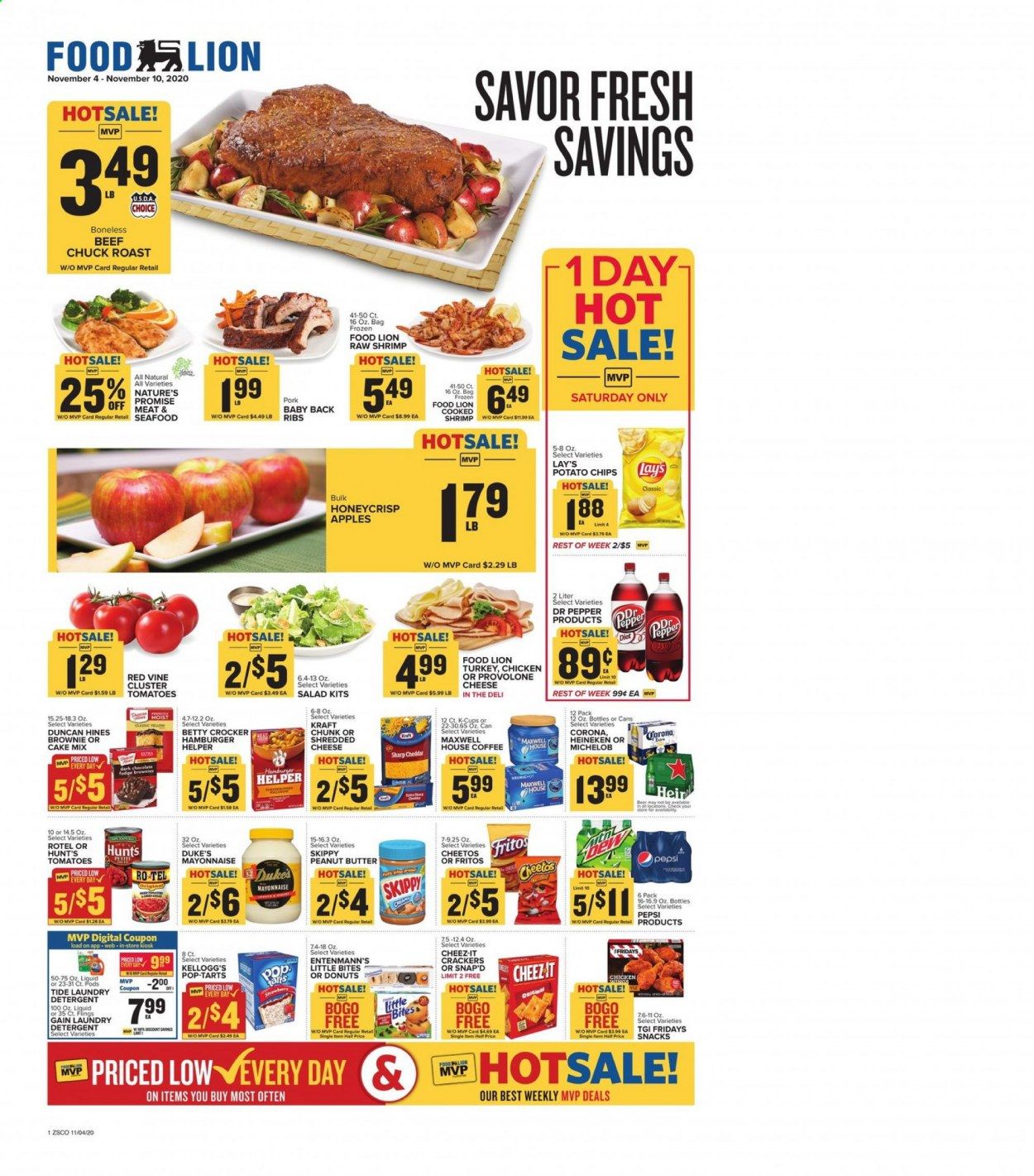 Food Lion (SC) Weekly Ad Flyer November 4 to November 10