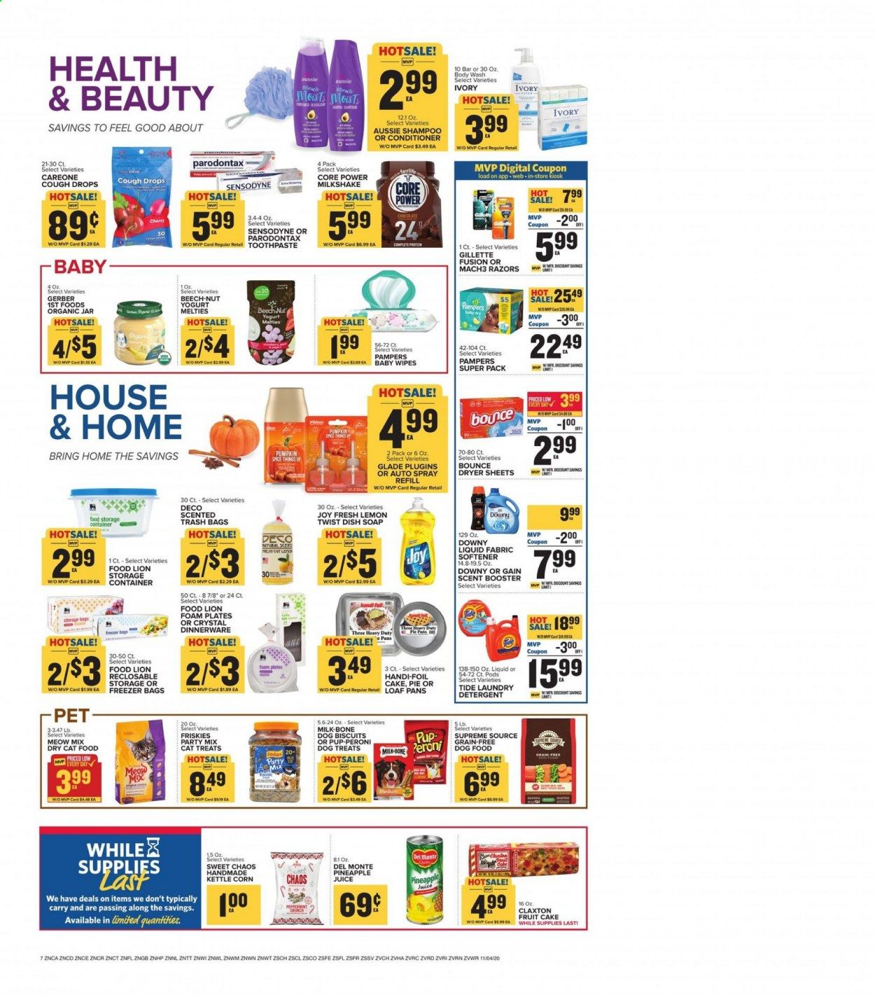 Food Lion (SC) Weekly Ad Flyer November 4 to November 10
