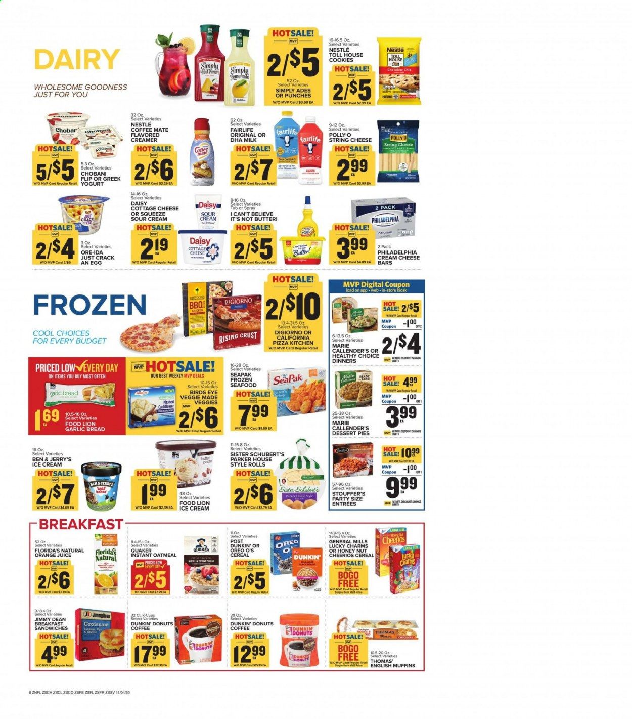 Food Lion (SC) Weekly Ad Flyer November 4 to November 10