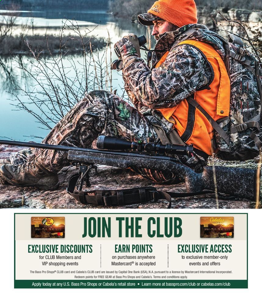 Bass Pro Shops Weekly Ad Flyer November 4 to December 26