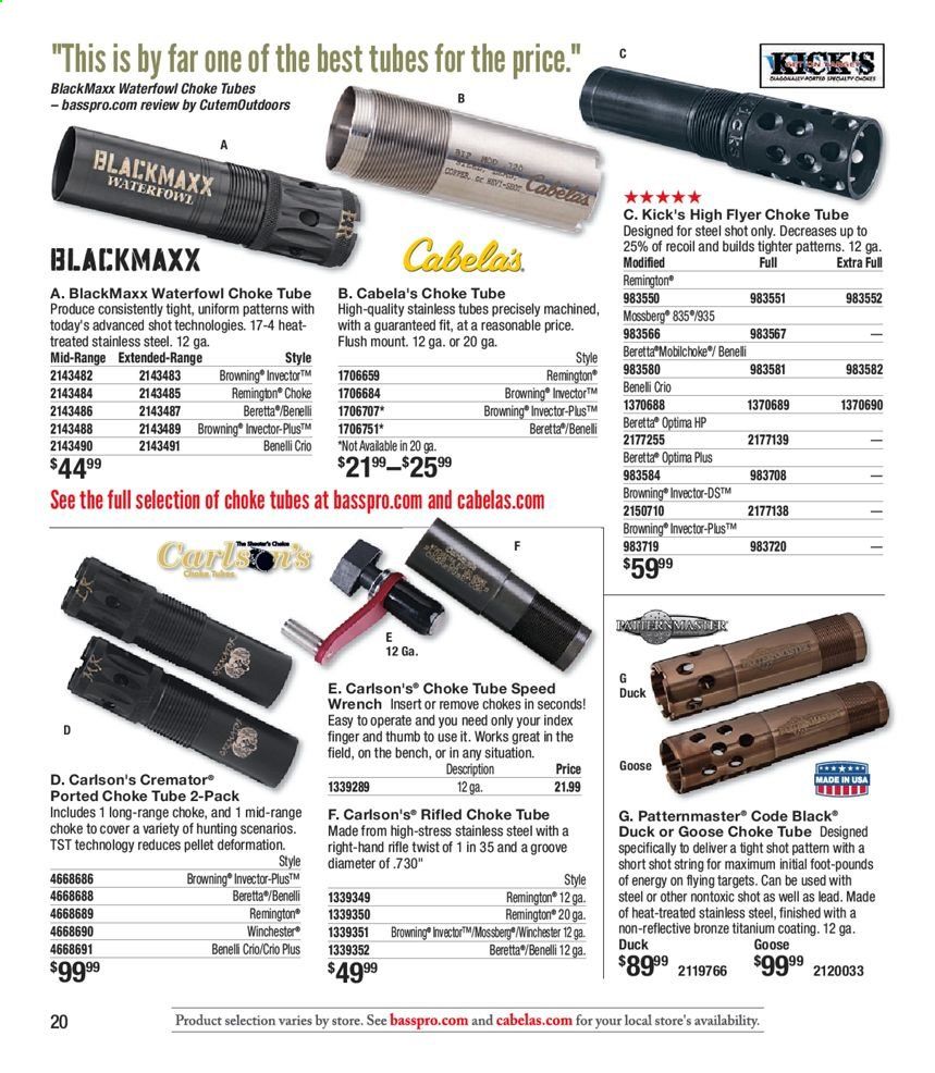 Cabela's Weekly Ad Flyer November 4 to December 26