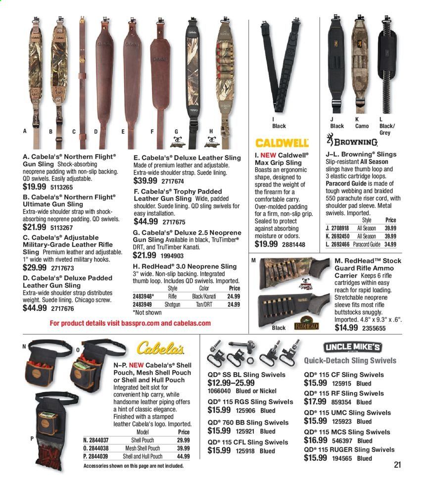 Cabela's Weekly Ad Flyer November 4 to December 26