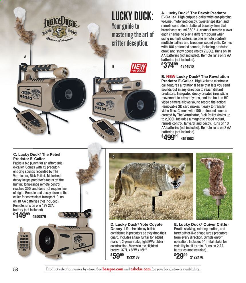 Cabela's Weekly Ad Flyer November 4 to December 26