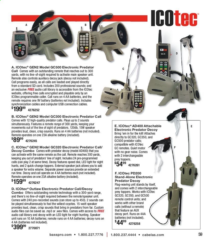 Cabela's Weekly Ad Flyer November 4 to December 26