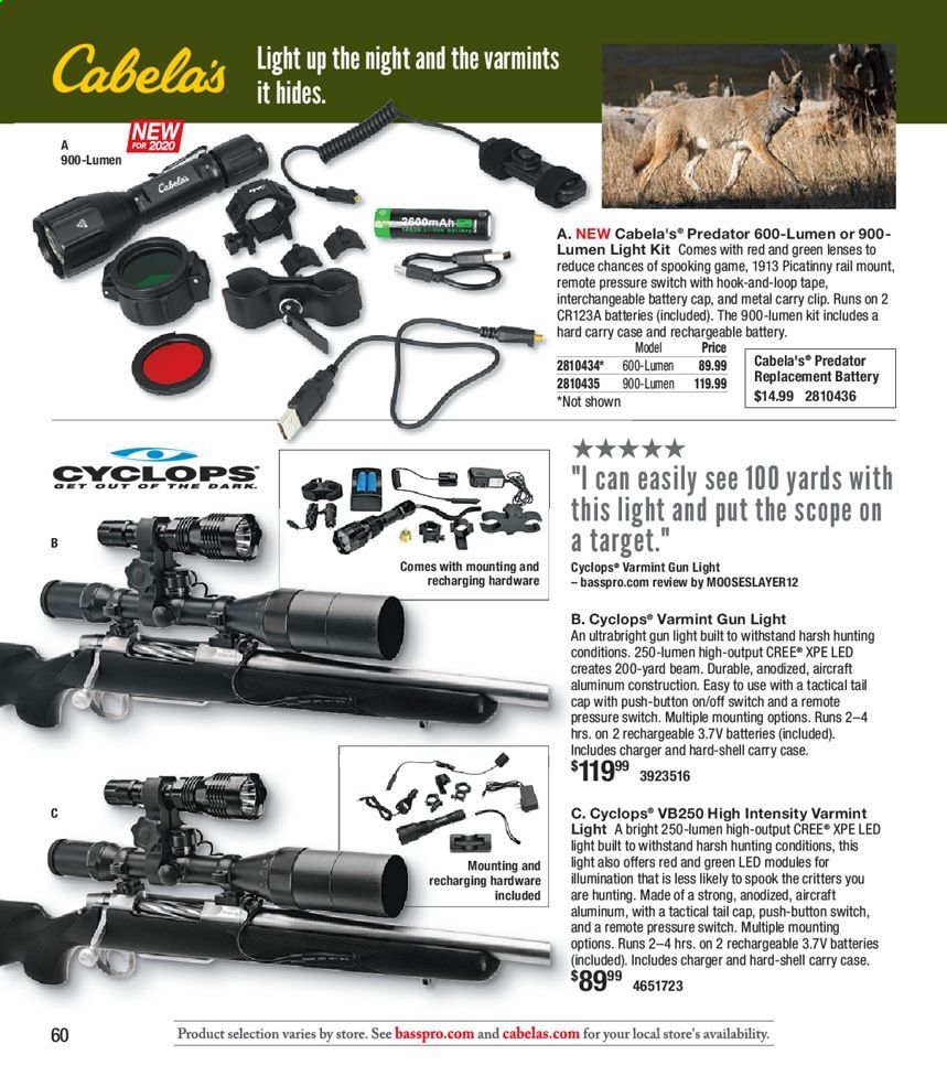 Cabela's Weekly Ad Flyer November 4 to December 26