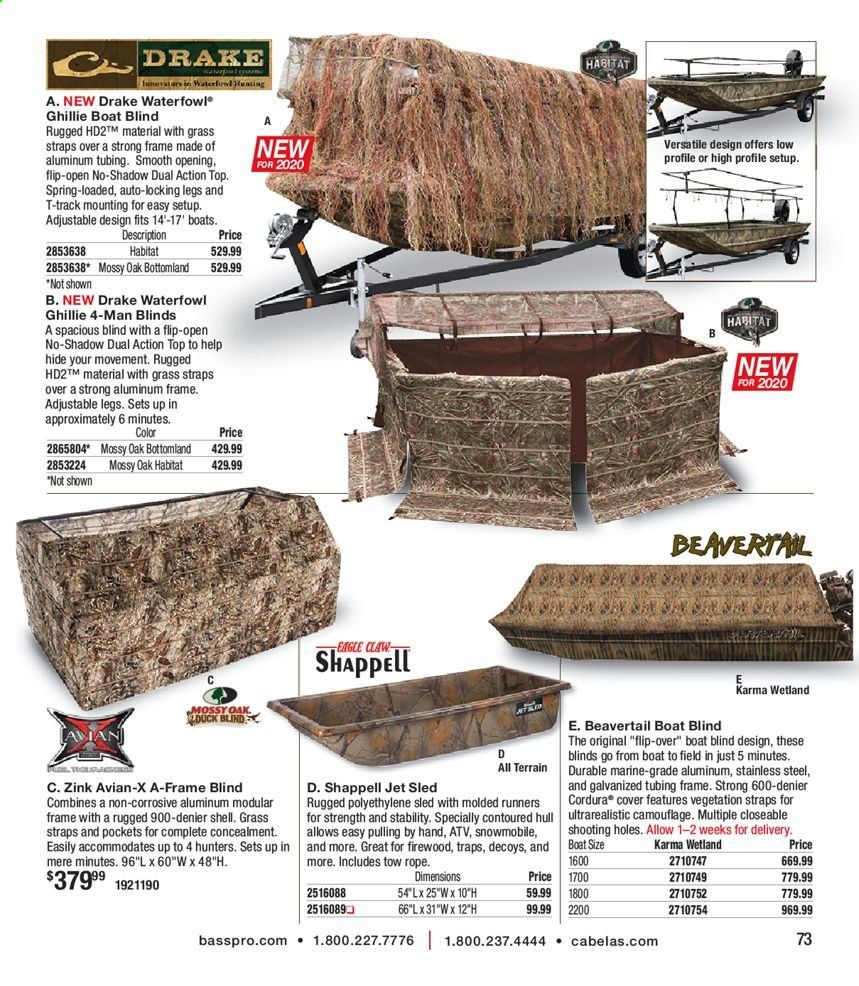 Cabela's Weekly Ad Flyer November 4 to December 26