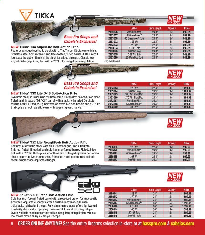 Cabela's Weekly Ad Flyer November 4 to December 26
