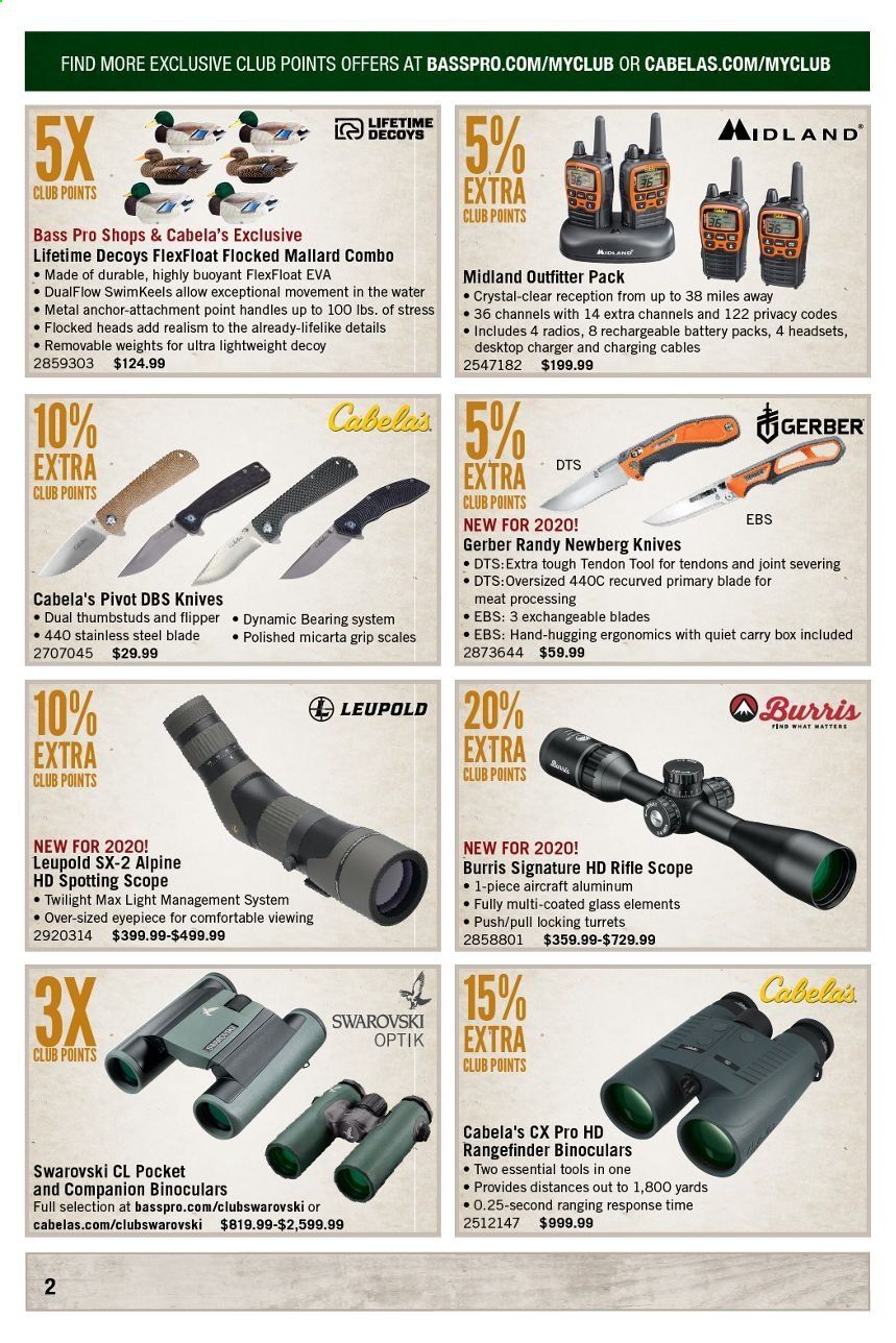 Cabela's Weekly Ad Flyer November 1 to November 30