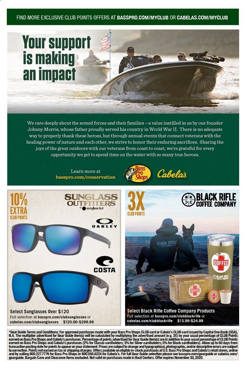 Cabela's Weekly Ad Flyer November 1 to November 30