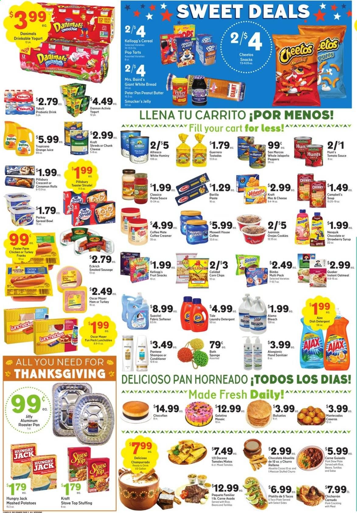 El Rio Grande (10, 21, 25, 30, 34, 53, 90) Weekly Ad Flyer November 4 to November 10