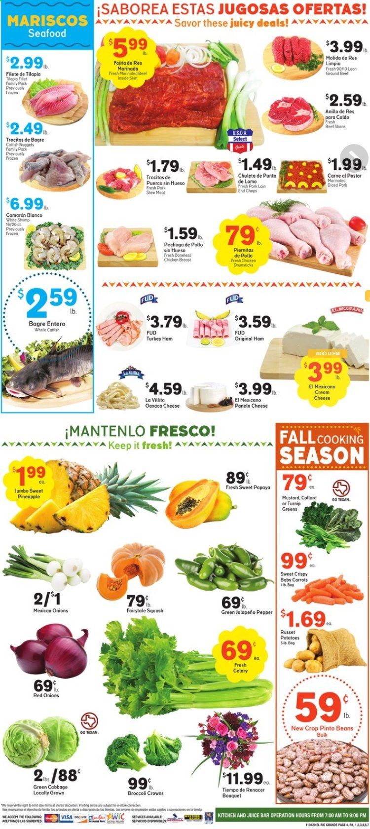 El Rio Grande (10, 21, 25, 30, 34, 53, 90) Weekly Ad Flyer November 4 to November 10