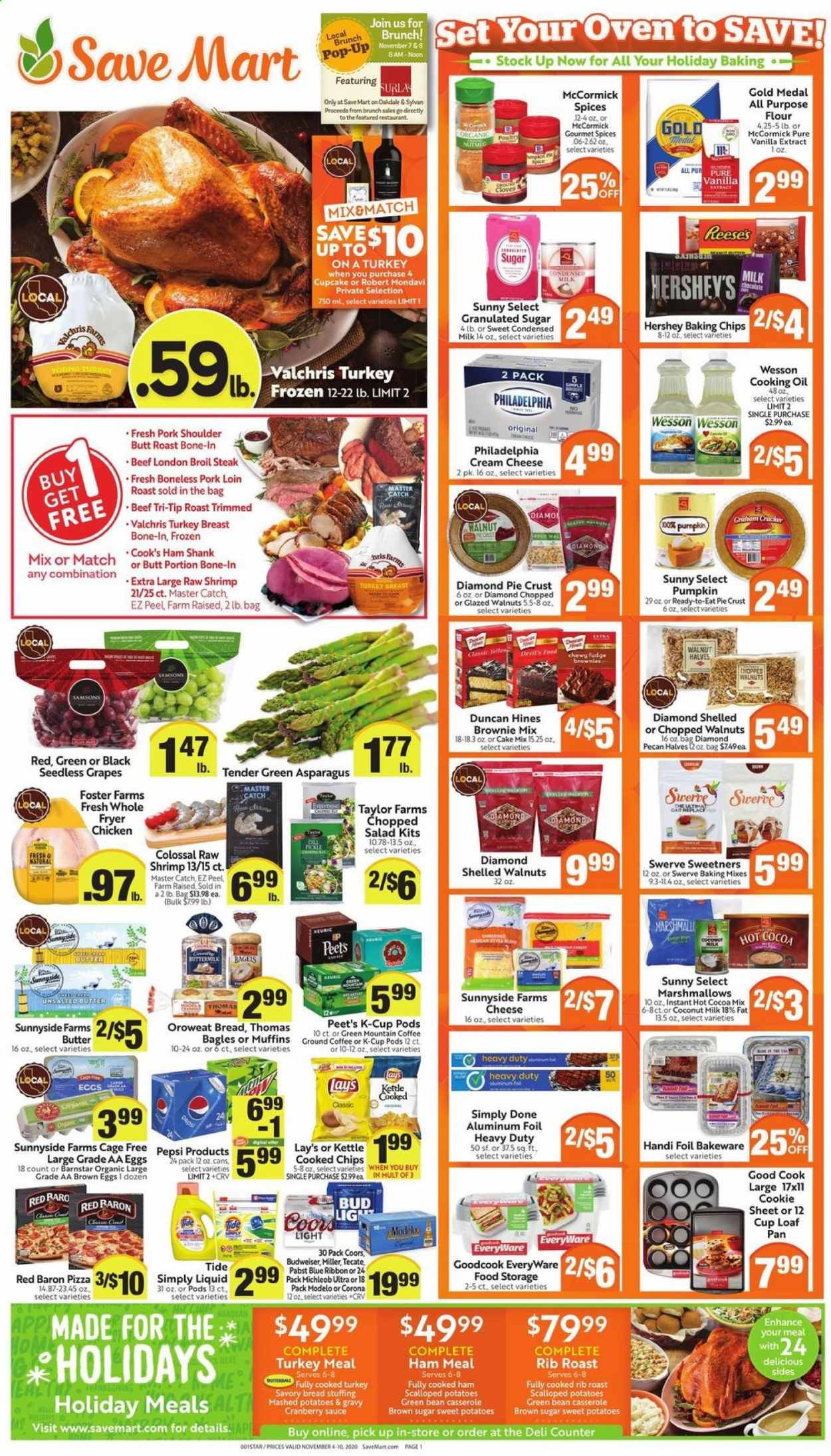 Save Mart Weekly Ad Flyer November 4 to November 10