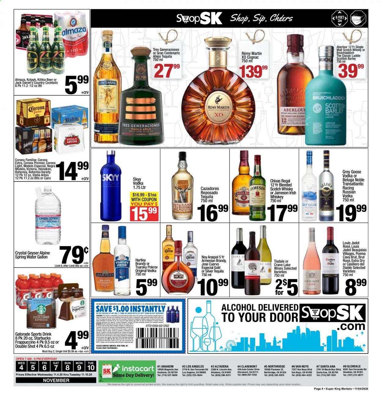 Super King Markets (CA) Weekly Ad Flyer November 4 to November 10