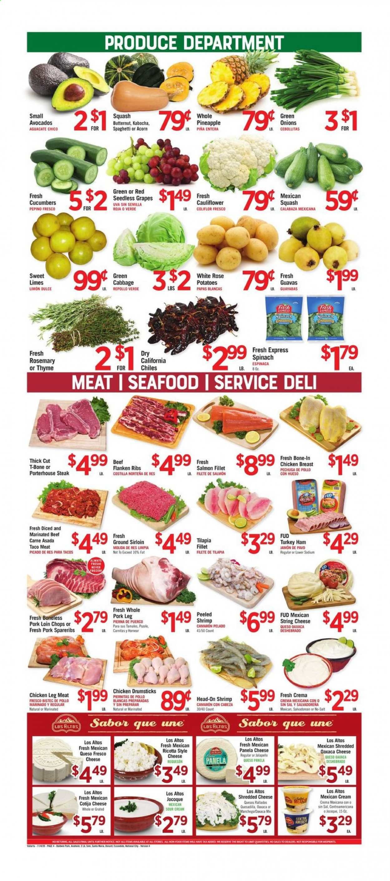 Vallarta (CA) Weekly Ad Flyer November 4 to November 10