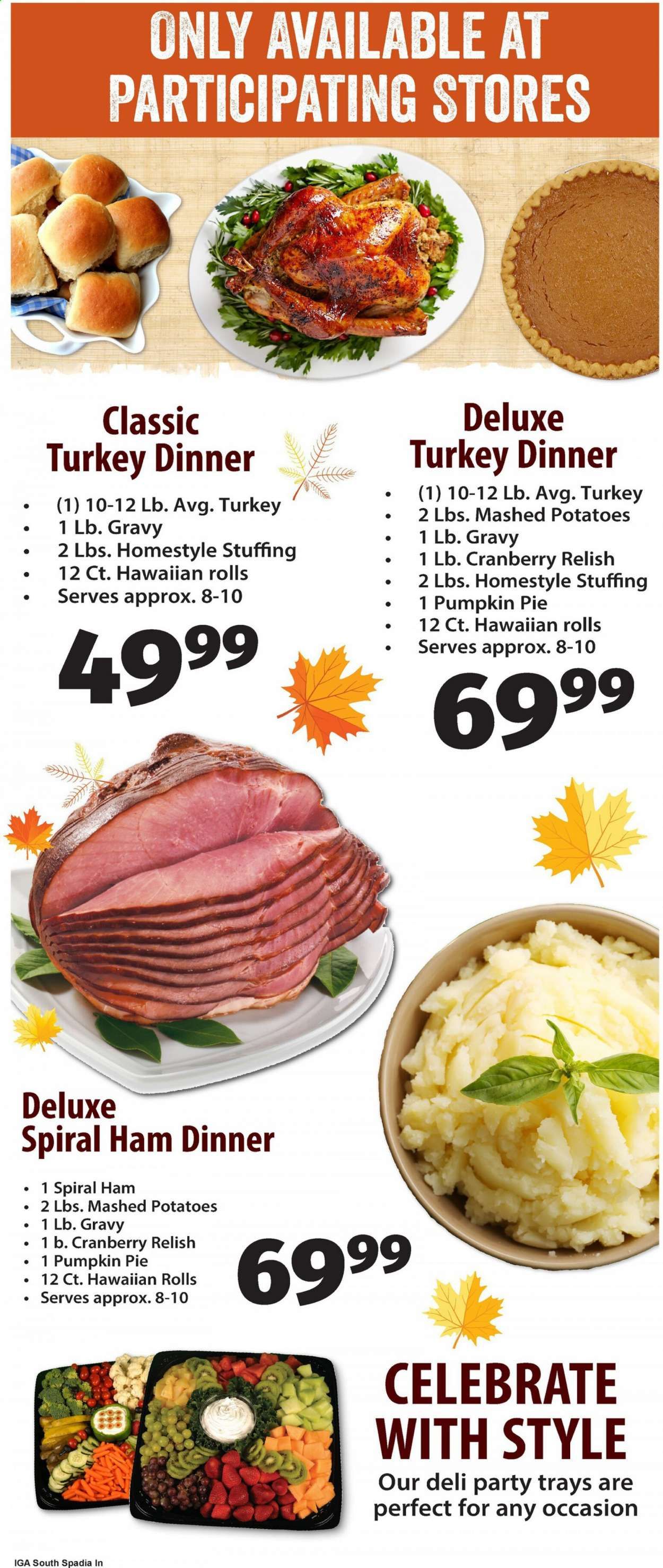 IGA Weekly Ad Flyer November 4 to November 10