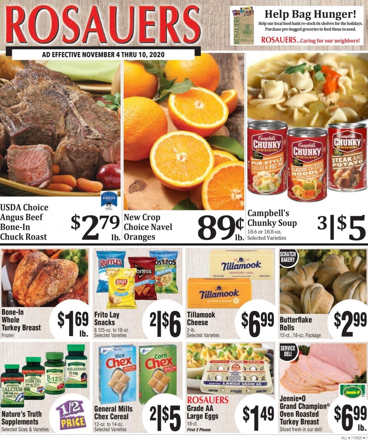 Rosauers Weekly Ad Flyer November 4 to November 10