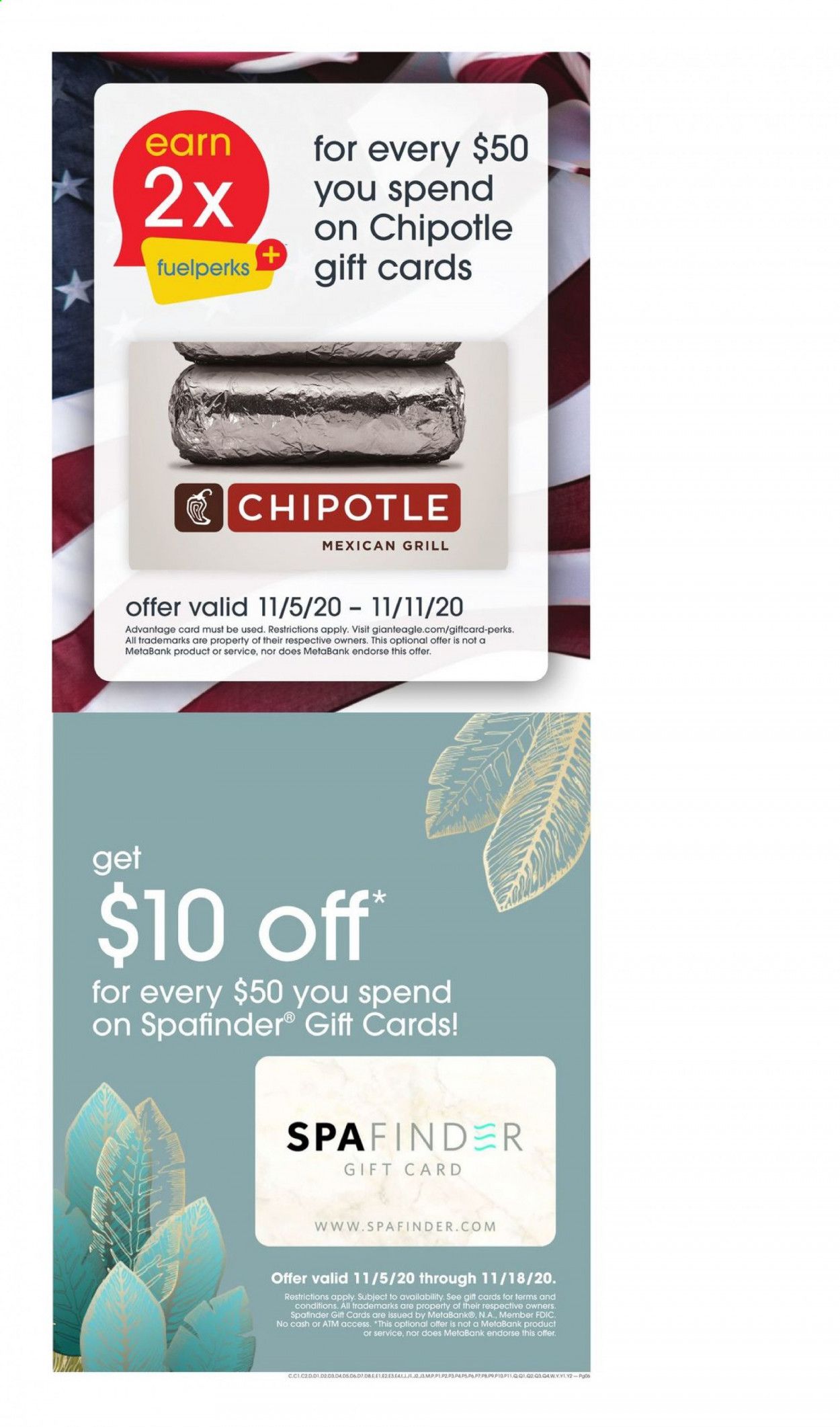 Giant Eagle (OH, PA) Weekly Ad Flyer November 5 to November 11
