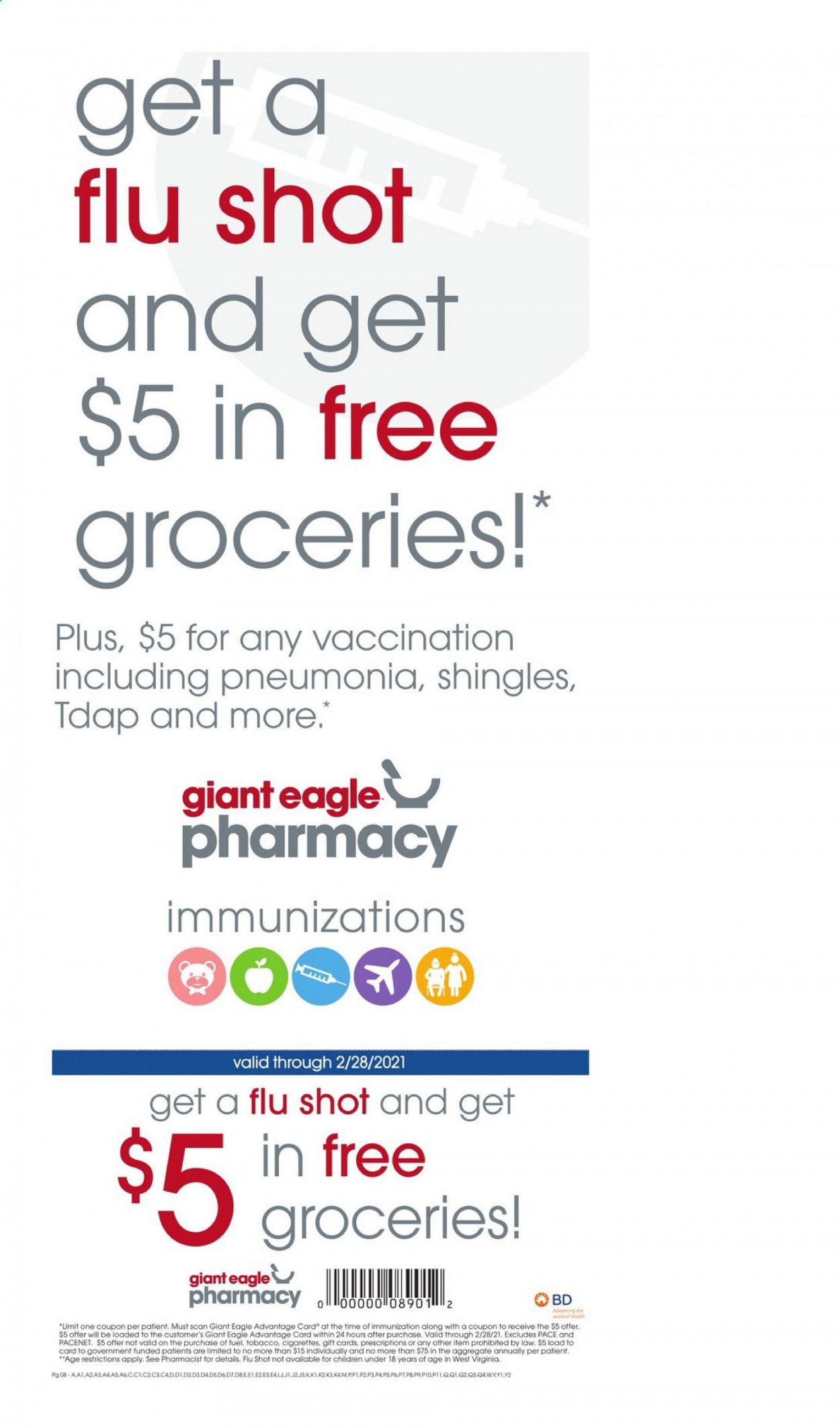 Giant Eagle (OH, PA) Weekly Ad Flyer November 5 to November 11