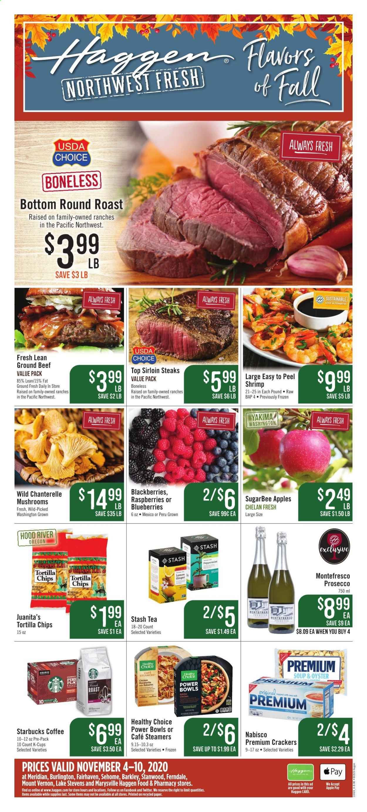 Haggen Weekly Ad Flyer November 4 to November 10