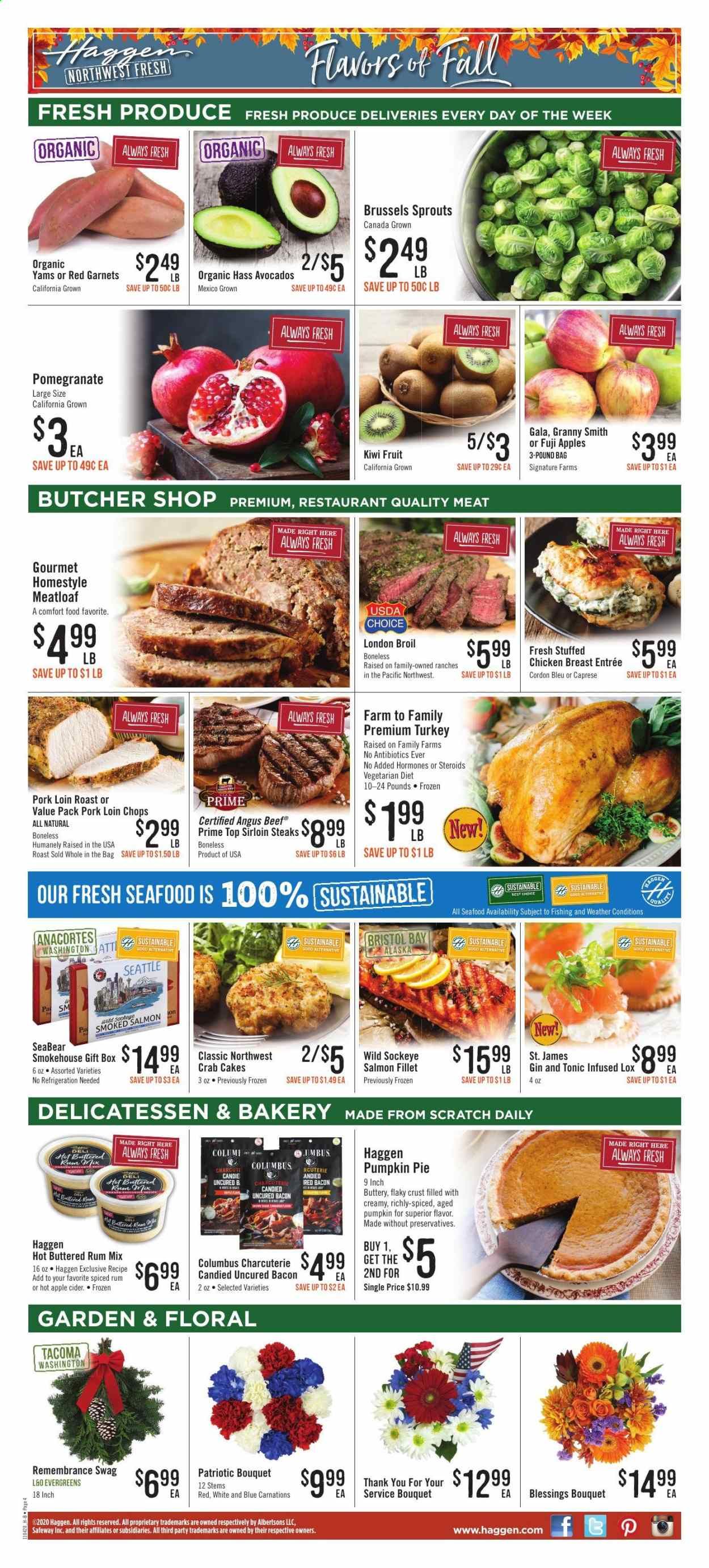 Haggen Weekly Ad Flyer November 4 to November 10