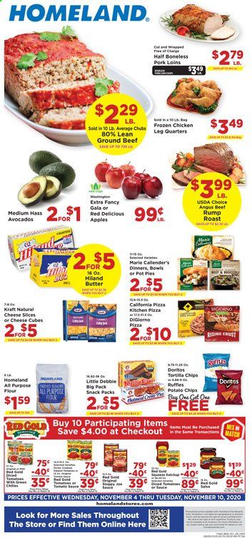 Homeland (OK, TX) Weekly Ad Flyer November 4 to November 10