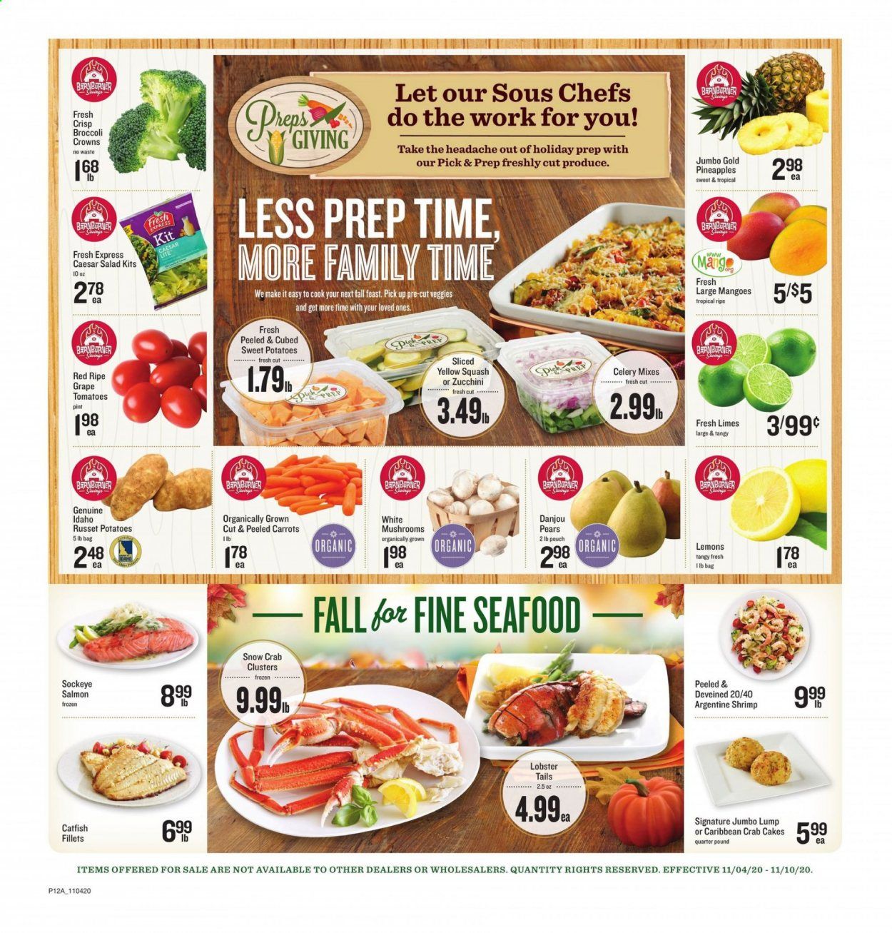Lowes Foods Weekly Ad Flyer November 4 to November 10
