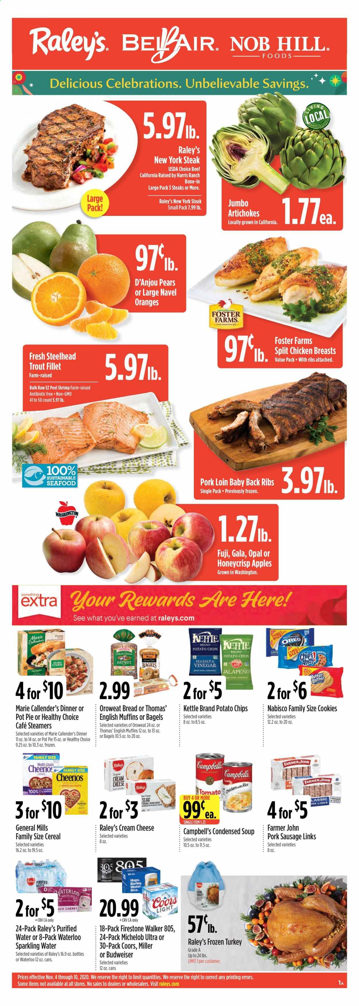 Raley's Weekly Ad Flyer November 4 to November 10