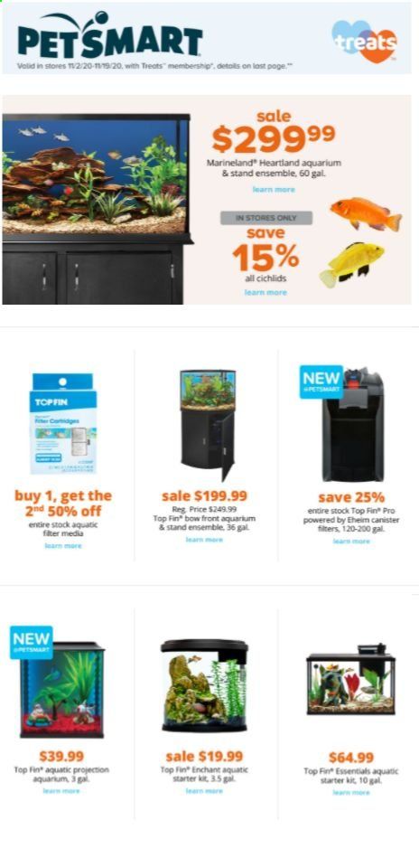 PetSmart Weekly Ad Flyer November 2 to November 19