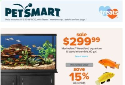 PetSmart Weekly Ad Flyer November 2 to November 19
