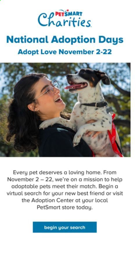 PetSmart Weekly Ad Flyer November 2 to November 19