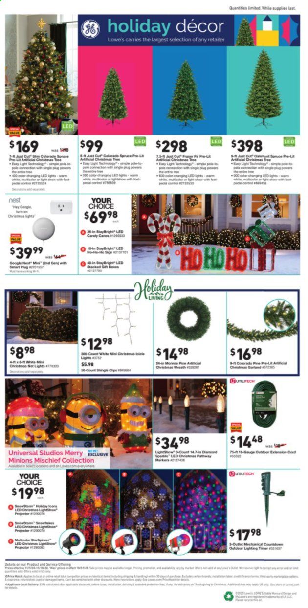 Lowe's Weekly Ad Flyer November 5 to November 18