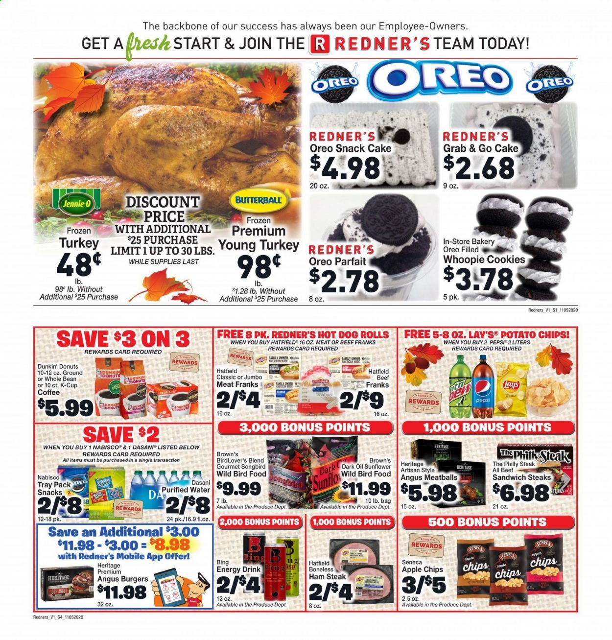 Redner's Markets Weekly Ad Flyer November 5 to November 11