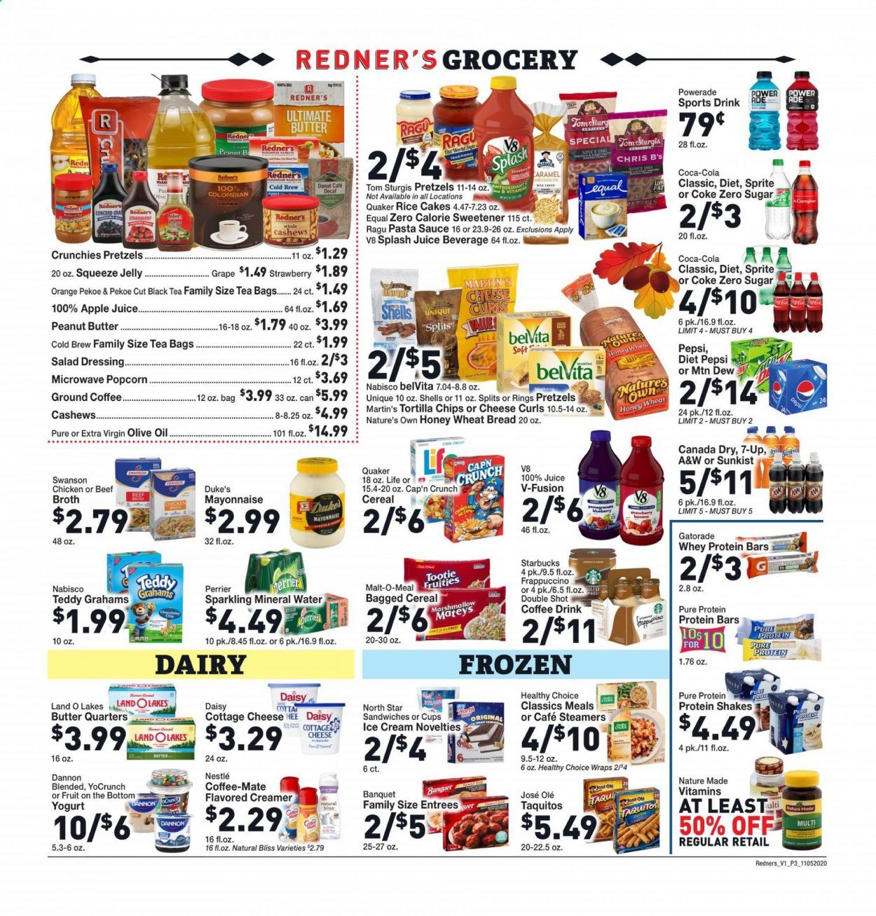 Redner's Markets Weekly Ad Flyer November 5 to November 11