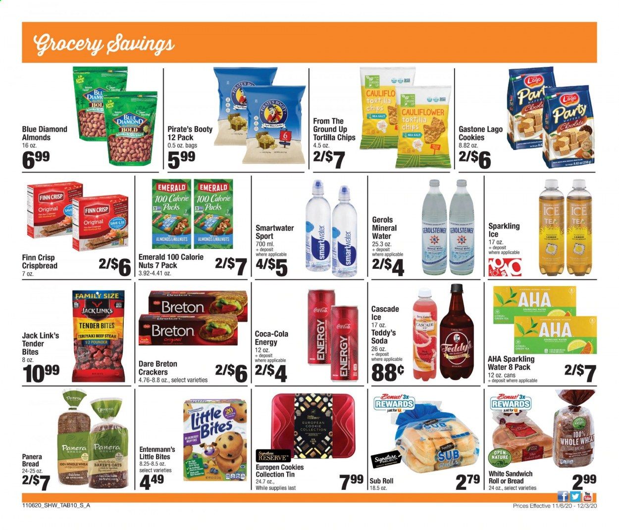 Shaw’s (MA, ME, NH, RI, VT) Weekly Ad Flyer November 6 to December 3
