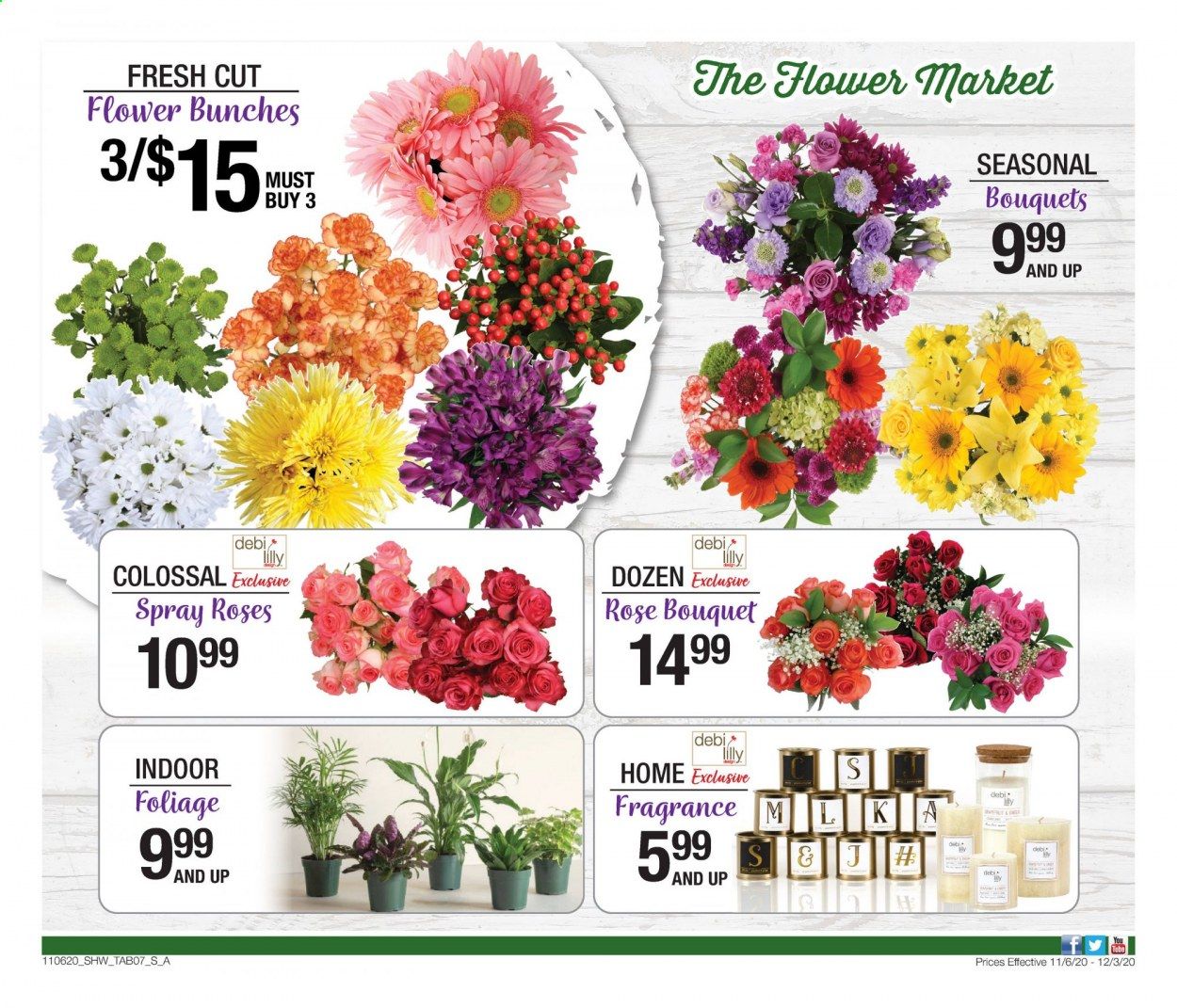 Shaw’s (MA, ME, NH, RI, VT) Weekly Ad Flyer November 6 to December 3