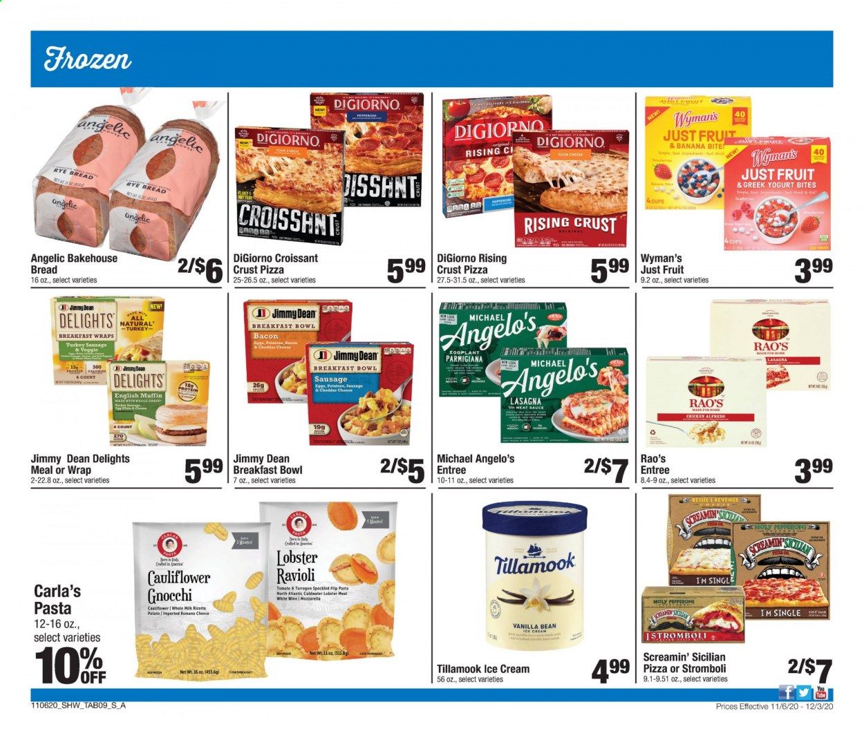 Shaw’s (MA, ME, NH, RI, VT) Weekly Ad Flyer November 6 to December 3
