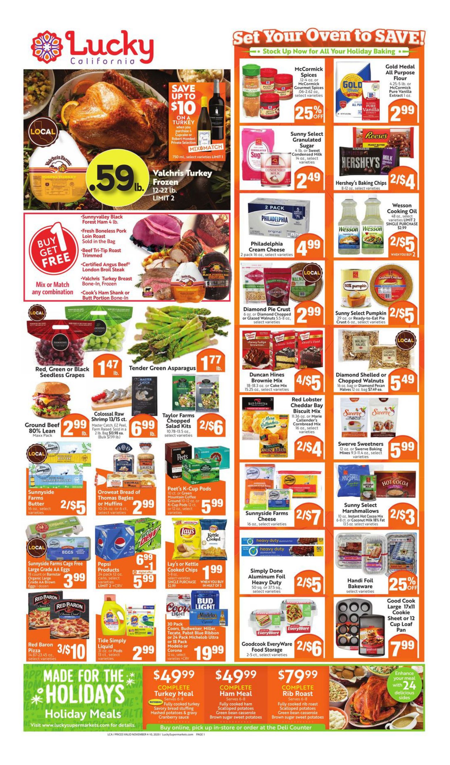 Lucky Weekly Ad Flyer November 4 to November 10, 2020