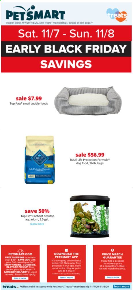 PetSmart Weekly Ad Flyer November 7 to November 8