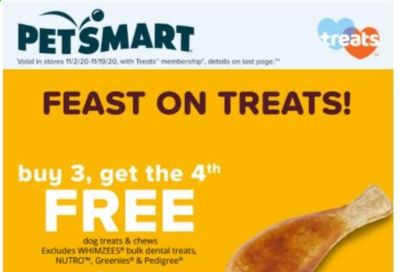 PetSmart Weekly Ad Flyer November 2 to November 19