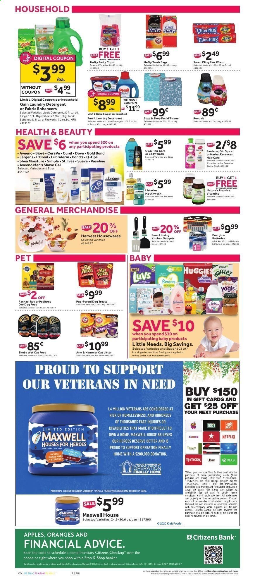Stop & Shop (MA) Weekly Ad Flyer November 6 to November 12