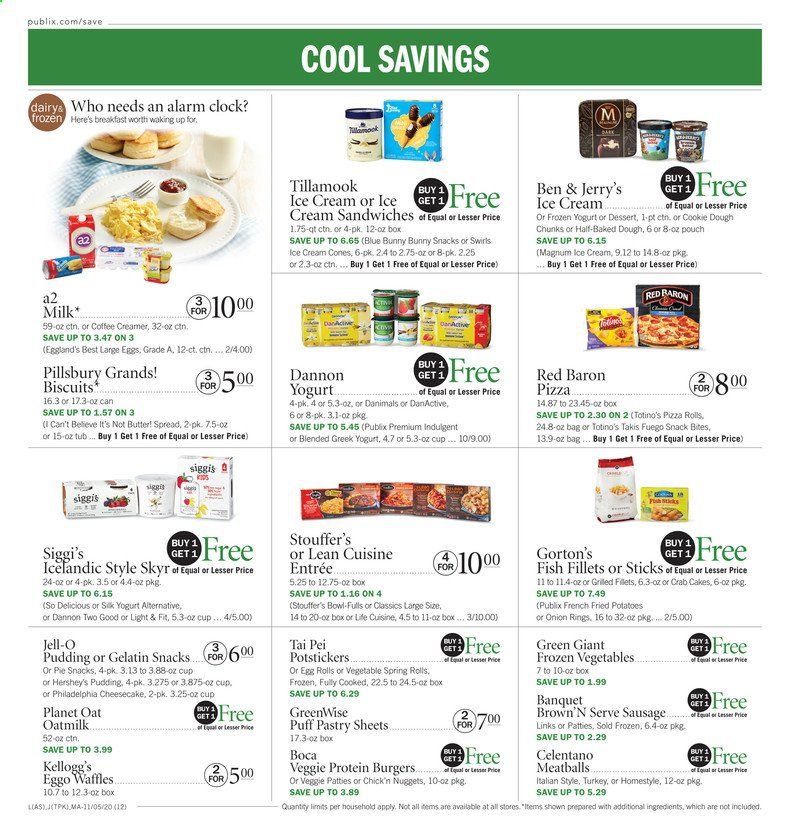 Publix (AL, FL, GA, NC, SC, TN, VA) Weekly Ad Flyer November 5 to November 11