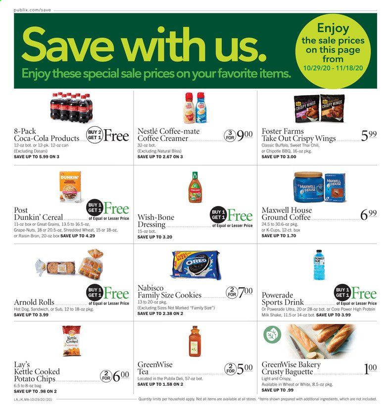 Publix (AL, FL, GA, NC, SC, TN, VA) Weekly Ad Flyer November 5 to November 11