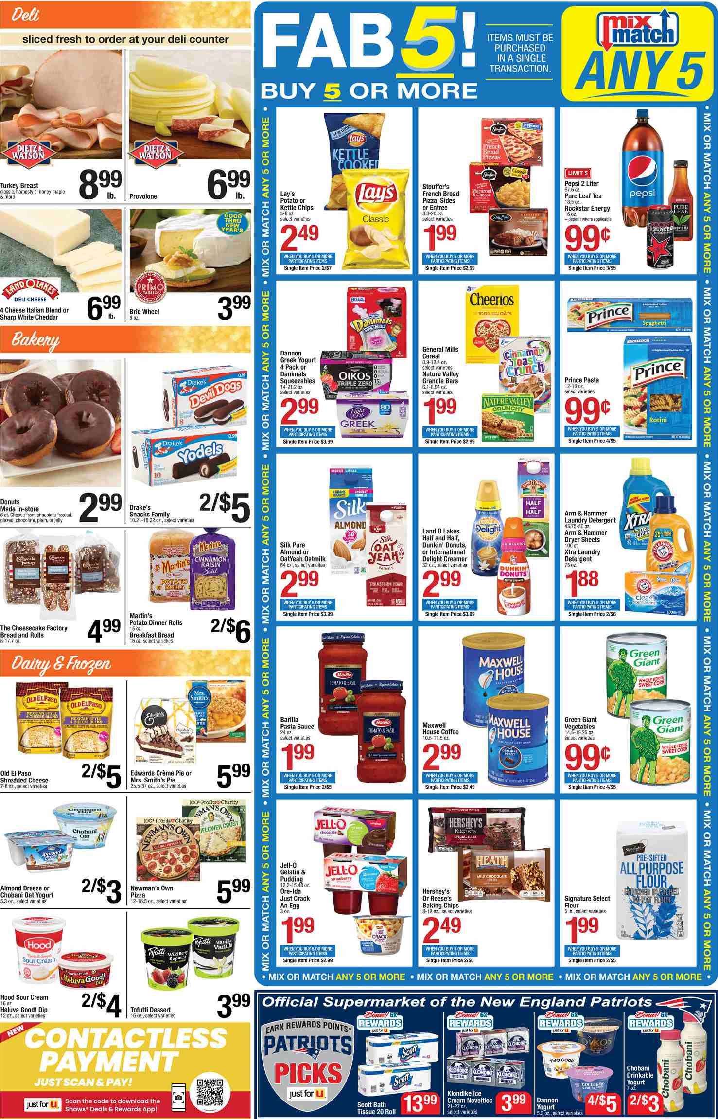 Shaw’s (MA, ME, NH, RI, VT) Weekly Ad Flyer November 6 to November 12