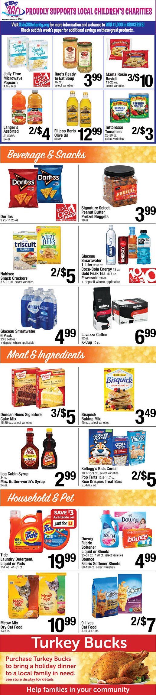 Shaw’s (MA, ME, NH, RI, VT) Weekly Ad Flyer November 6 to November 12