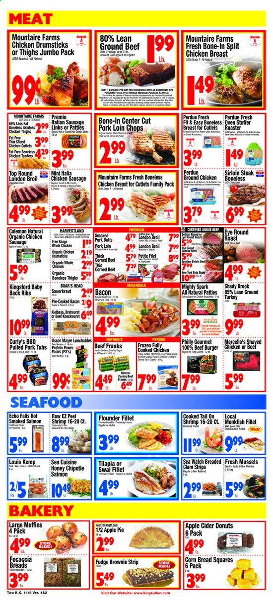 King Kullen Weekly Ad Flyer November 6 to November 12