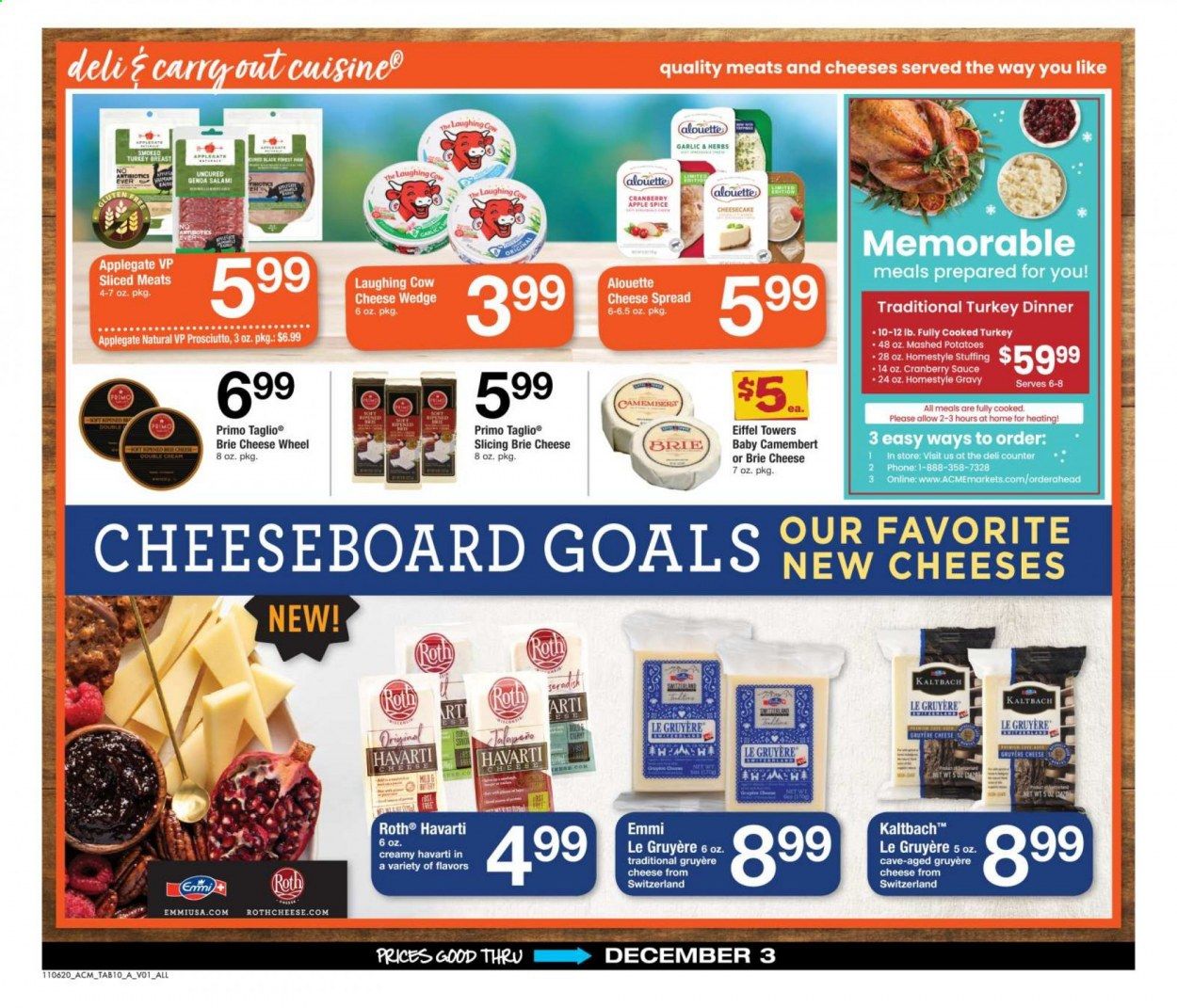 ACME Weekly Ad Flyer November 6 to December 3